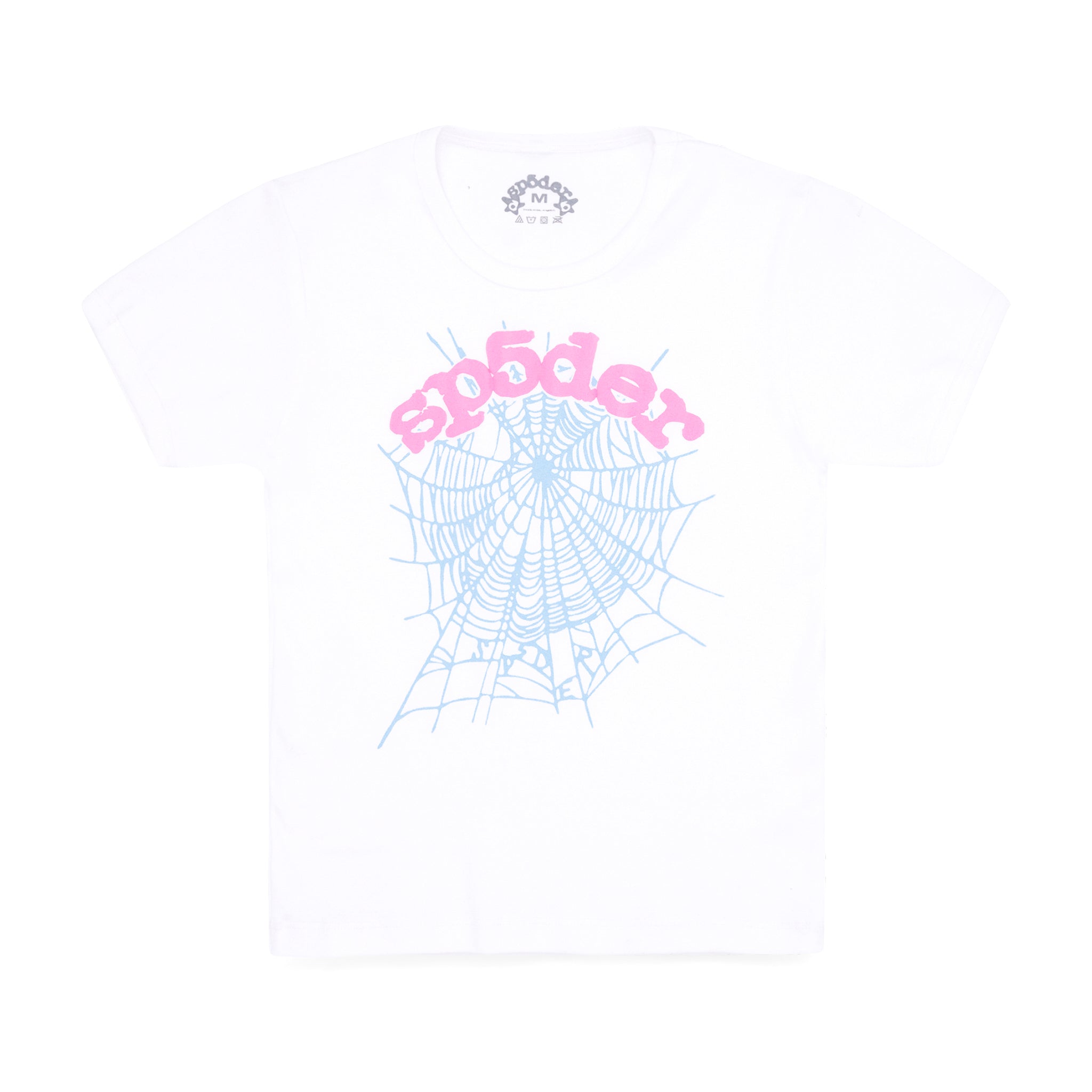 WHITE OG WEB BABY TEE